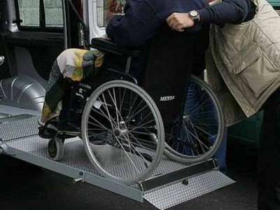 disabile carrozzina
