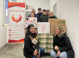 Natale Solidale di Forza Italia Giovani: consegnati i beni raccolti all’associazione “La Fenice APS ETS”