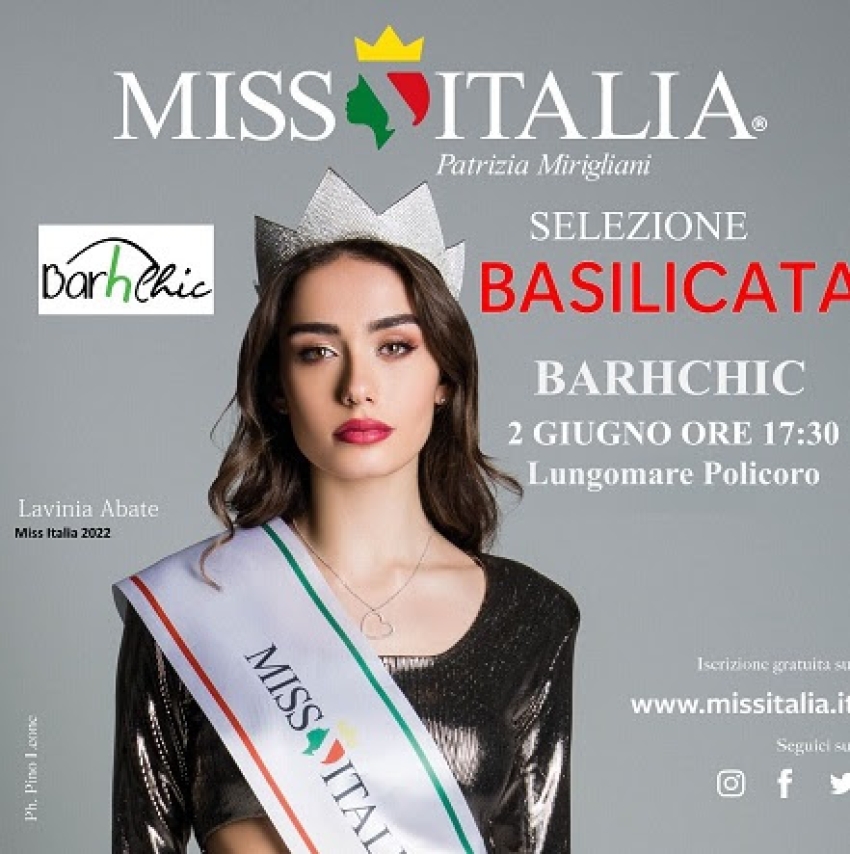 Miss Italia Basilicata parte da Policoro: ecco come iscriversi