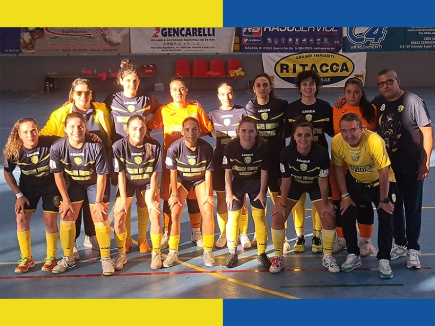 Serie B Femminile, la Nuova Futsal Pisticci esce sconfitta ma tra gli applausi