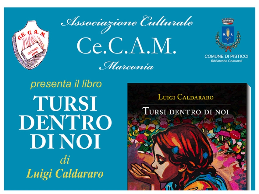 Al Ce.C.A.M presentazione del libro e inaugurazione della personale di pittura di Luigi Caldararo