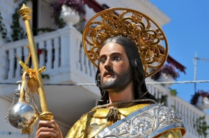 Rinviato l’evento previsto per accogliere la statua restaurata di San Rocco. Le parole di don Pino Caiazzo