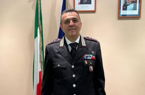 Il nuovo comandate provinciale dei Carabinieri, colonnello Giovanni Russo, si presenta alla stampa
