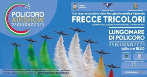 Domenica la manifestazione aerea “Policoro Air Show 2023” con le Frecce Tricolori