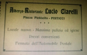 La Nostra Storia. Anni &#039;20: sapevate che a Pisticci c’era un albergo-ristorante?