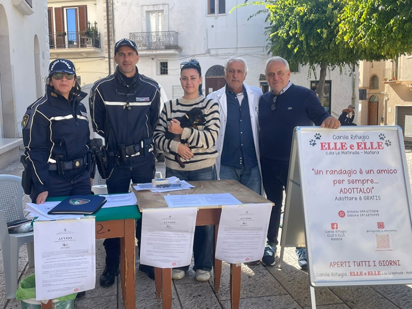 A Pisticci via alla campagna “ZamPETtiAmo. Venerdì prossimo si replica a Marconia