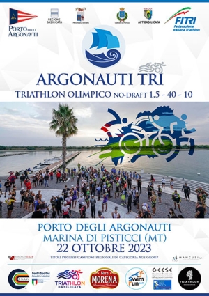 Torna il Triathlon olimpico: 300 atleti si sfidano nell&#039;ultima tappa del Trofeo Magna Grecia