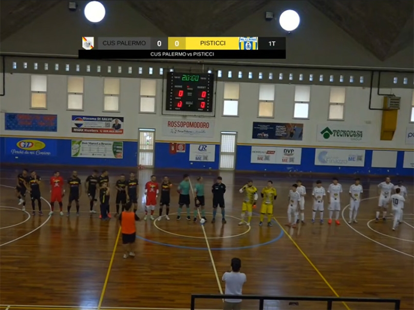 Futsal Serie B: il CUS vince 3-1 ma la Pol CS Pisticci esce a testa alta da Palermo