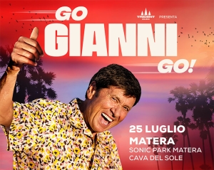Gianni Morandi al Sonik Park Matera