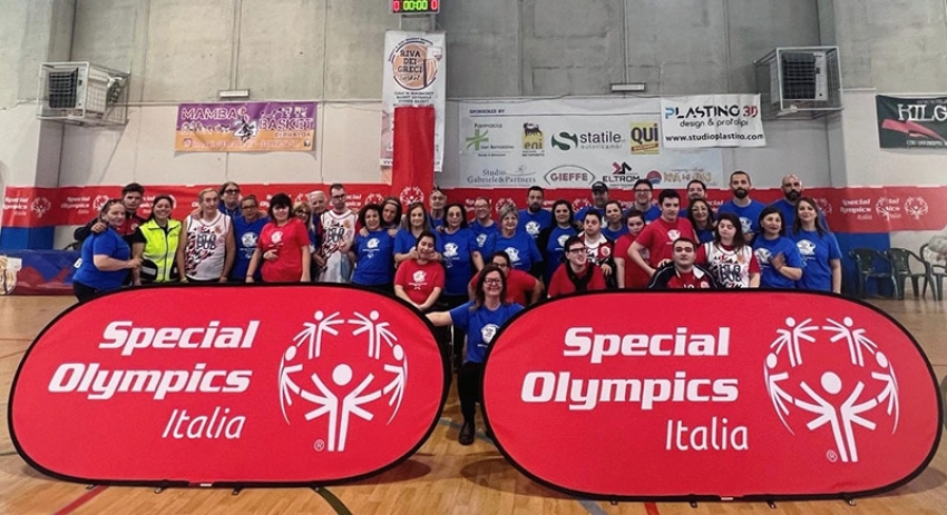 La Basilicata protagonista degli Special Olympics grazie all’Asd Riva dei Greci Basket Bernalda