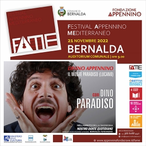 Il Festival Appennino Mediterraneo con Dino Paradiso in “Divino Appennino, il Monte Paradiso (lucano)”