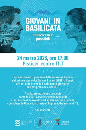 Generazione Lucana sostiene Pisticci quale città italiana dei giovani, oggi l&#039;esito