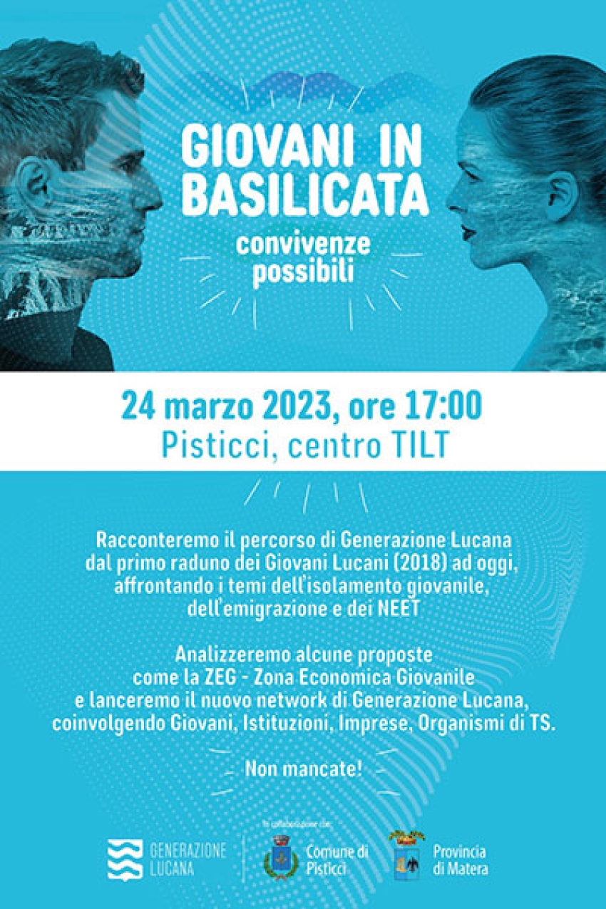 Generazione Lucana sostiene Pisticci quale città italiana dei giovani, oggi l&#039;esito