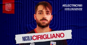 Nicola Cirigliano, ex Roccella e Grumentum, firma con l’Elettra