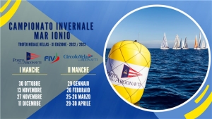 Domenica 13 novembre seconda prova dell’XI° Campionato Invernale di Vela del mar Ionio