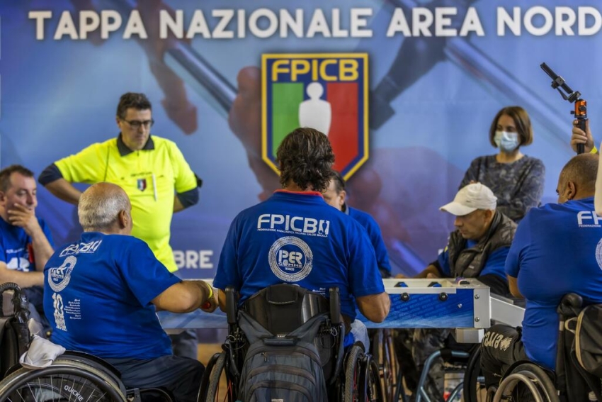 A Policoro i Campionati Italiani Assoluti di Calcio Balilla Paralimpico