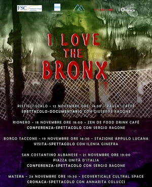 A Pisticci Scalo un appuntamento con “I love the bronx”, progetto di teatro itinerante