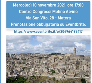 Domani a Matera presentazione del piano strategico del marketing turistico della Basilicata 2022-2026