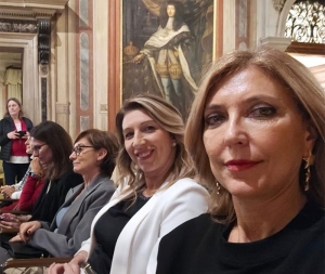 Emiliana Lisanti, consigliera di parità della Provincia di Matera, a Venezia per il “Woman on Board”
