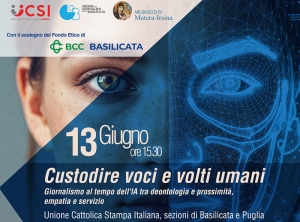 ‘Custodire voci e volti umani. Il giornalismo al tempo dell’IA tra deontologia e prossimità, empatia e servizio’