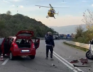 Incidente sulla Ferrandina-Matera. Uomo trasportato in ospedale
