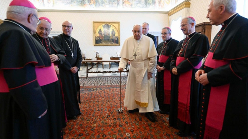 I vescovi della Basilicata da Papa Francesco