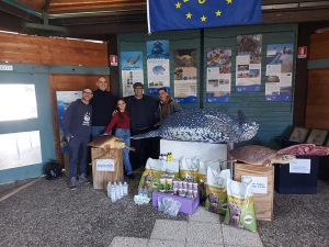 L’Associazione Enzo Gallitelli dona cibo e materiale sanitario al WWF di Policoro