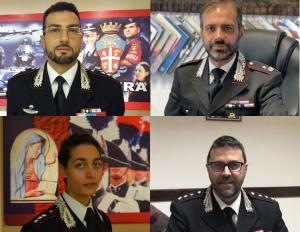 Cambio della guardia al comando delle compagnie carabinieri di Matera e Policoro