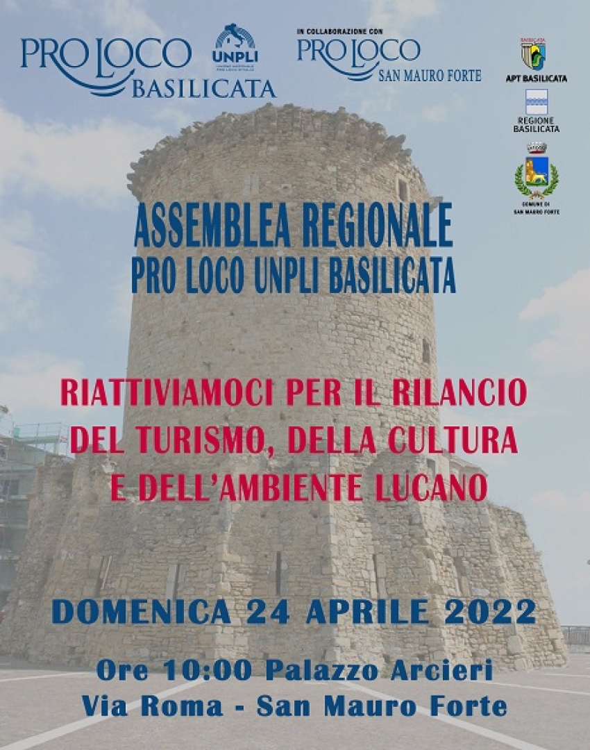Le Pro Loco di Basilicata si riuniscono per il rilancio turistico dei borghi