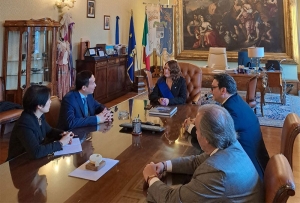 L’ambasciatore del Vietnam in Italia visita la sede della Provincia di Matera