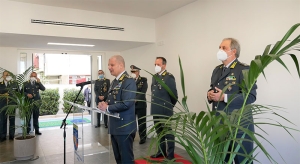 Il Generale della guardia di Finanza Giuseppe Zafarana visita il comando provinciale di Matera