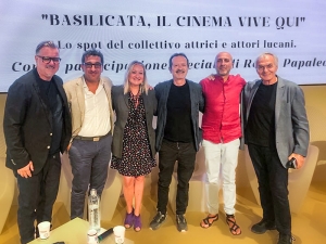 La Lucana Film Commission a Venezia con uno spot e Papaleo testimonial
