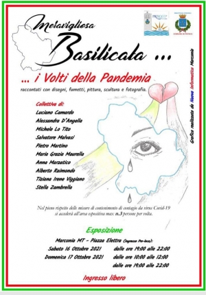 A Marconia “Meravigliosa Basilicata… I Volti della pandemia”, collettiva di 10 artisti locali