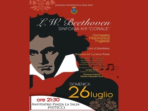 La Stagione Concertistica della Citta di Pisticci Nona prosegue con la Nona di Beethoven