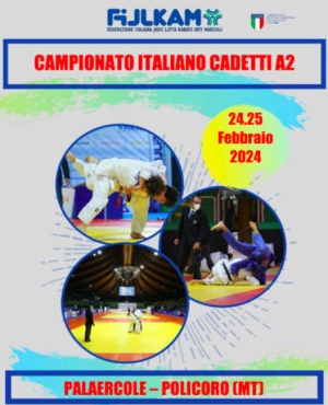 Nel weekend al Palaercole i Campionati italiani A2 di Judo, categoria Cadetti