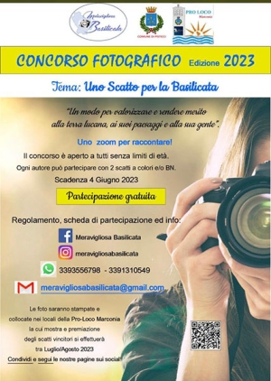 Avviato il concorso fotografico a cura di Meravigliosa Basilicata “Uno scatto per la Basilicata”