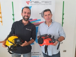 Inhelmet il casco intelligente Made in Basilicata presentato all’Università di Salerno