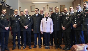 La dott.ssa Cristina Favilli fa visita al comando provinciale Carabinieri di Matera
