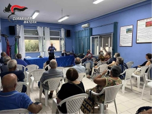 Truffe agli anziani: continua l’azione preventiva dei Carabinieri mediante incontri con le potenziali vittime