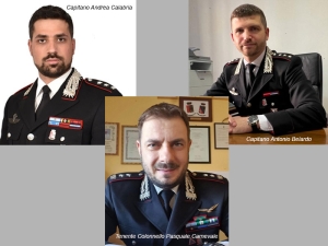 Presentati alla stampa i nuovi comandanti del reparto operativo della compagnia di Pisticci e di Tricarico