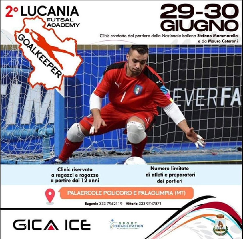 Aperte le iscrizioni al “Lucania Goalkeeper Futsal Academy”