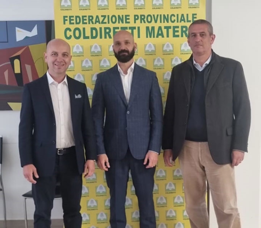 Coldiretti: Vincenzo Ruggieri condirettore provinciale Matera
