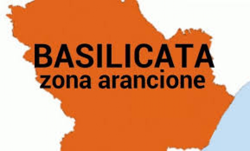 Basilicata resta &quot;arancione&quot;. Montalbano dichiarata zona rossa