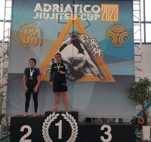 Doppio oro per Giovanna Sileno all’Adriatico Jiu jitsu Cup 2023