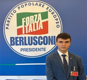 Vito Gabriele Motta (Forza Italia Giovani Basilicata) al Freedom Forum dell’IYDU a Roma