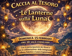 Il Bacco di Caravaggio e “La Caccia al Tesoro Le Lanterne sulla Luna” per un Carnevale indimenticabile!