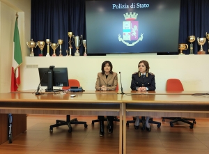 Accolto il Vice Questore della Polizia di Stato Elena Raggio, assegnata alla Divisione Polizia Anticrimine