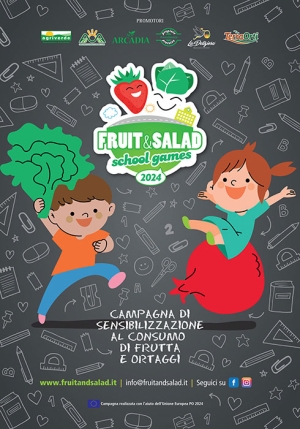 Fruit &amp; Salad School Games 2024 al via in Basilicata