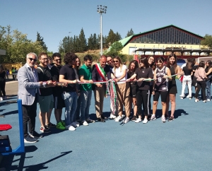 A Ferrandina inaugurato il green volley e l’area fitness