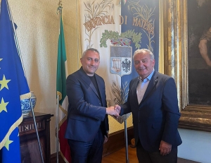 Incontro tra il presidente Marrese e l’assessore regionale Michele Casino